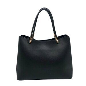 Unbranded Black Faux Leather Satchel Bag